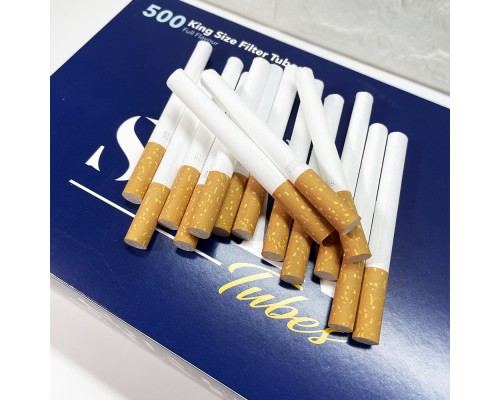 Гильзы для табака "SILVER STAR King Size filter 84мм/15мм/8,1мм" (500)